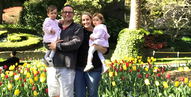 Elizabeth, Paul and family