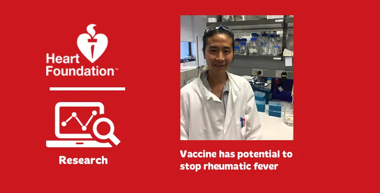2018 - Vaccine has potential to stop rheumatic fever