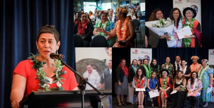 Niva Retimanu speaks at graduation