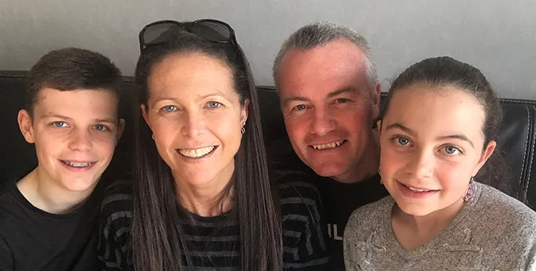 Trudy and her family