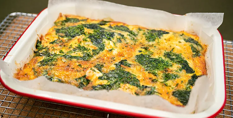 Baked chicken frittata recipe