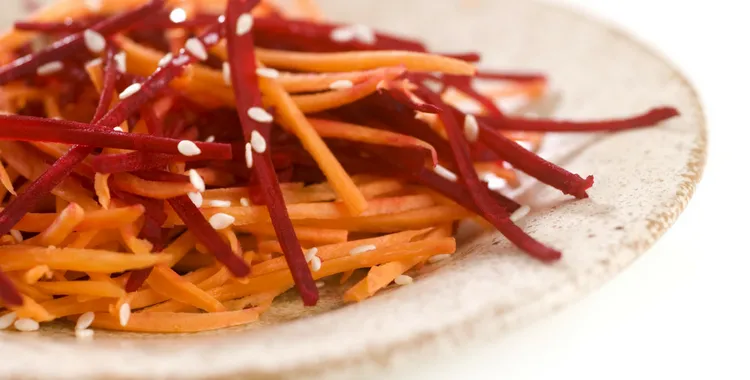 Visual of beetroot and carrot salad