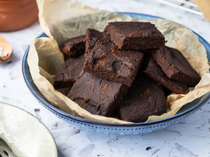 black bean brownie