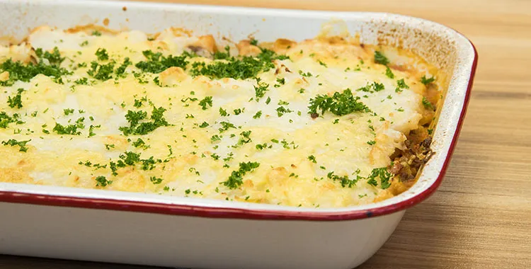 mince cottage pie recipe