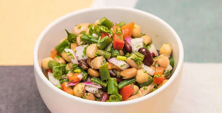classic NZ bean salad recipe