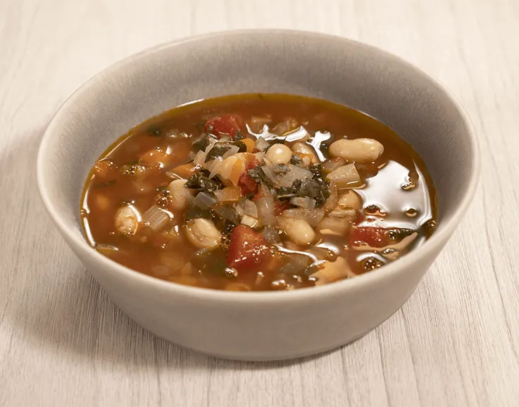A hearty soup based on the Italian classic Ribollita.