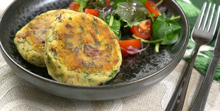 Smoked fish cakes