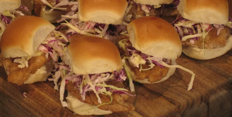 How to make fish sliders