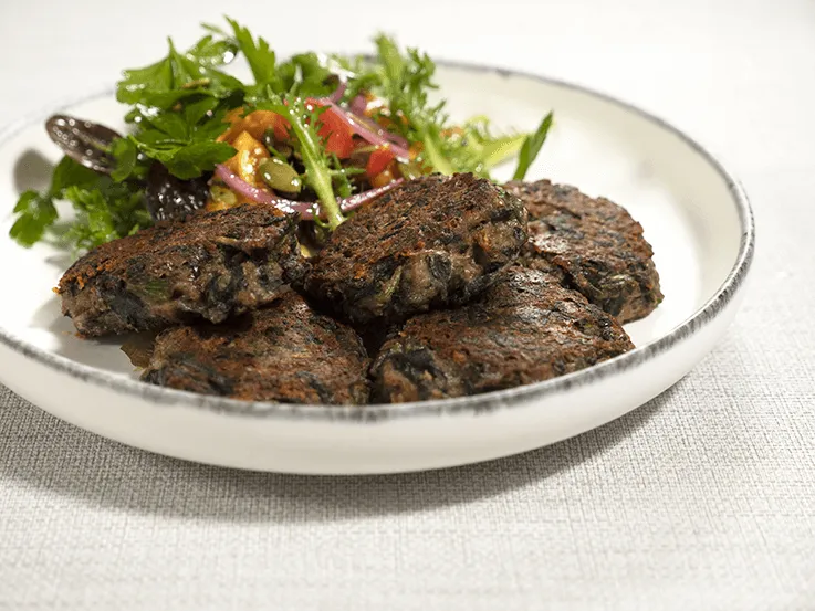These super quick and easy spinach and lentil patties are great in pita bread, on a salad or in a vegetarian burger.