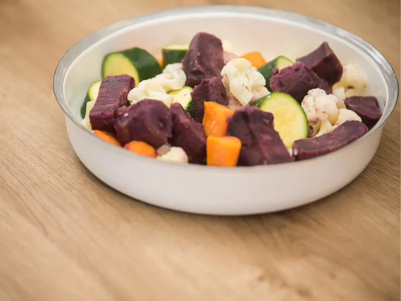 Steamed vegetables recipe