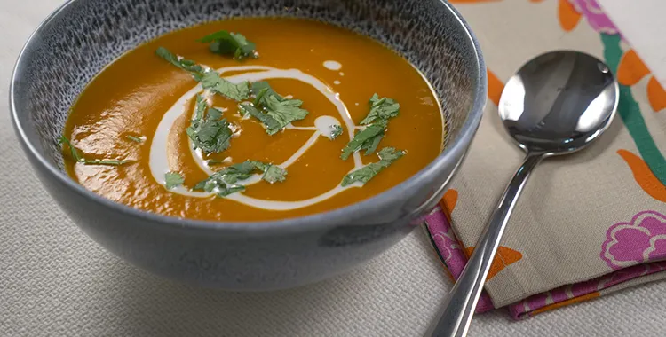 Thai pumpkin soup