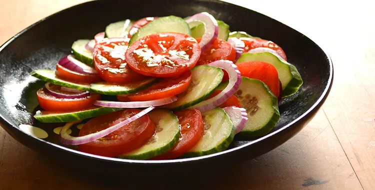 Give your meal some fresh flavour with a quick salad