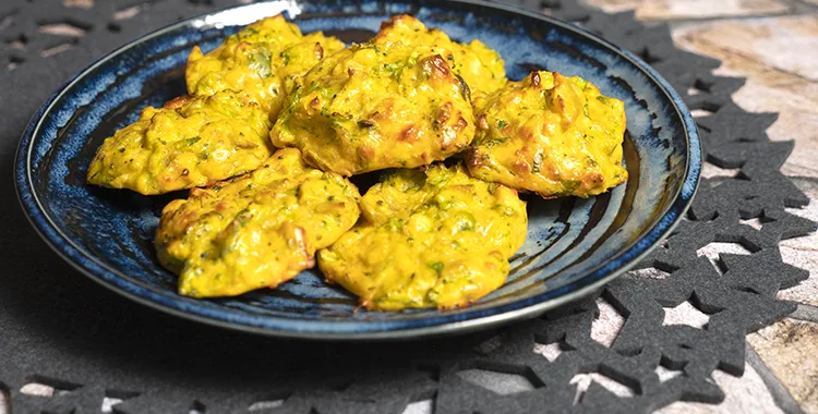 Vege puffs in a bowl