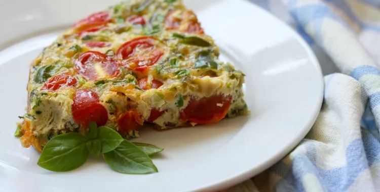 Fresh vegetable frittata recipe