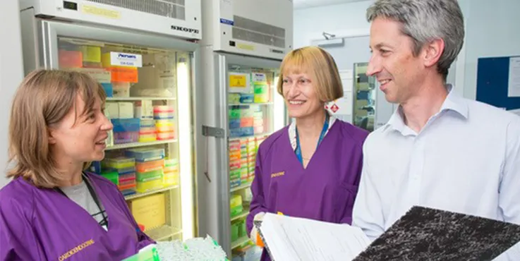 Dr Anna Pilbrow (pictured left) with colleagues Professor Vicky Cameron and Professor Richard Troughton