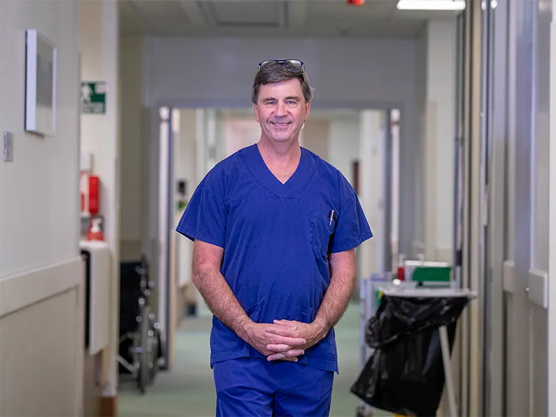 Dr Chris Nunn cardiologist angioplasty programme
