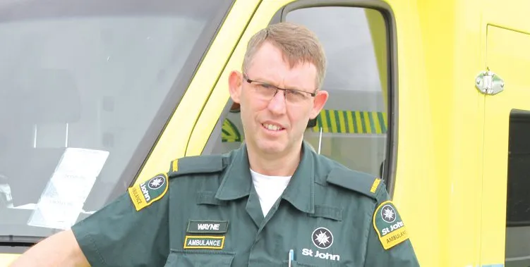 Paramedic Wayne Giles