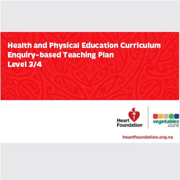 Home Economics unit plan: level 3/4