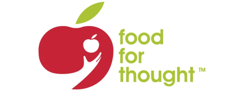 An image of the Food for Thought programme logo.