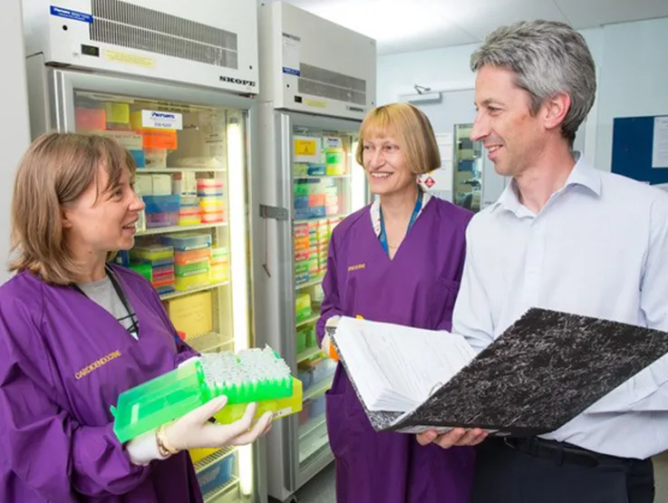 Anna with Prof Vicky Cameron and Prof Richard Troughton