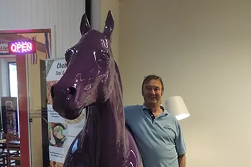 Clive explains how he first thought his heart attack was a stomach problem