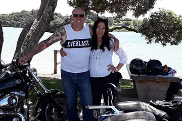 Darren and his partner