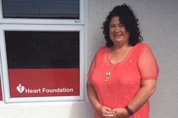 Recovering after a heart attack took time for Diane