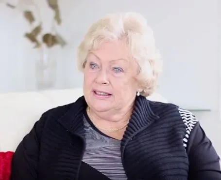 The loss of her husband to a heart attack was an emotional journey for this woman