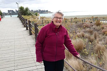 Janice 10 years after her heart attack