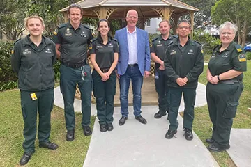 John Abbott & the St Johns team