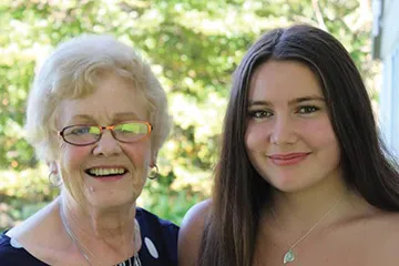 Sara-Anne saved her grandmother Maureen's life