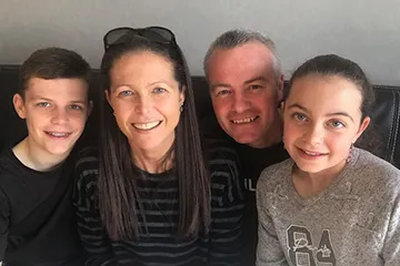 Trudy and her family