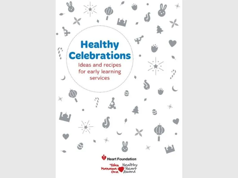 A booklet page that talks about ideas and recipes for early learning services.