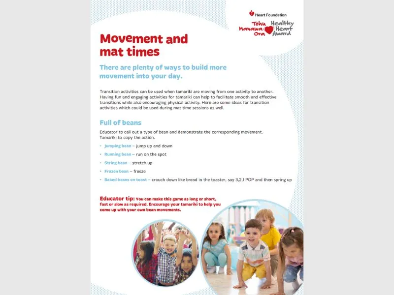 simple mat time activities for kids to try in early learning service