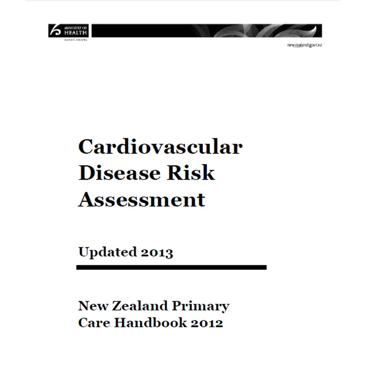 Front cover of a Cardiovascular Disease Risk Assessment Updated 2013