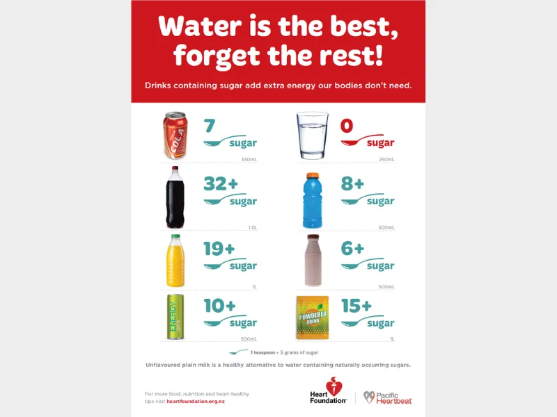 Cover image for resource Water is the best - English version.